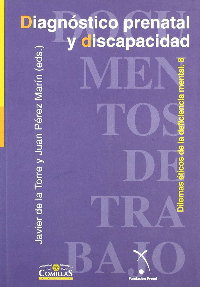Diagnóstico prenatal y discapacidad, de Varios autores | portada del libro