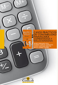 Casos prácticos de contabilidad financiera comentados y solucionados, de MARQUEZ VIGIL | portada del libro