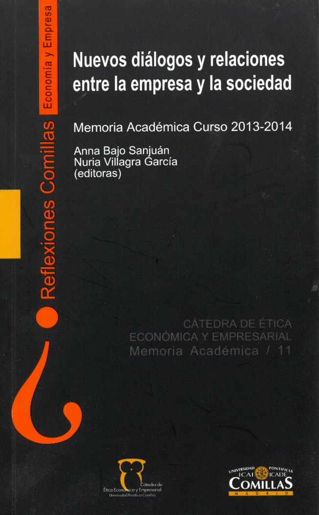 Nuevos diálogos y relaciones entre la empresa y la sociedad, de Varios autores | portada del libro