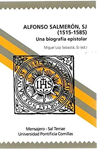 Alfonso Salmerón, SJ (1515-1585), de Lop Sebatiá, Miguel | portada del libro