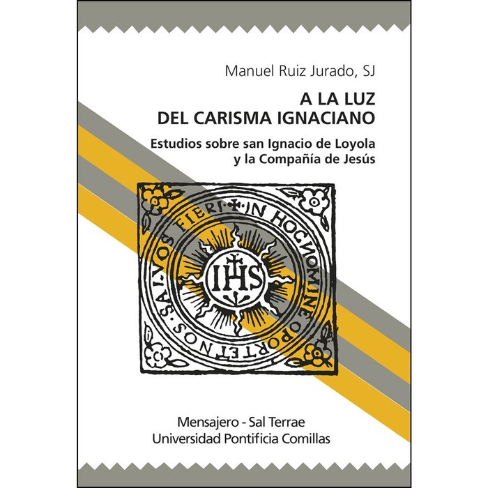 A la luz de carisma ignaciano, de Ruiz Jurado | portada del libro