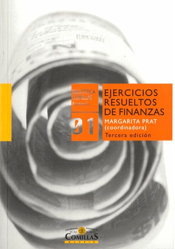 Ejercicios resueltos de finanzas, de Varios autores | portada del libro