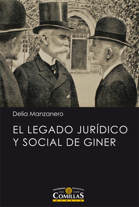 El legado jurídico y social de Giner, de Manzanero Fernández, Delia | portada del libro