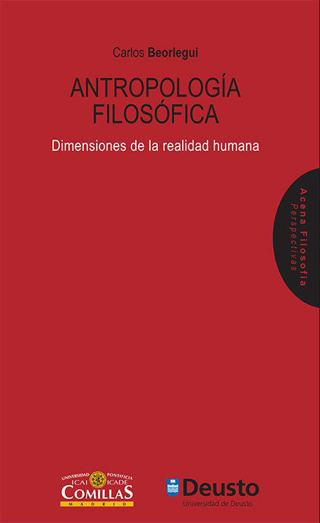 Antropología filosófica, de Beorlegui Rodríguez | portada del libro