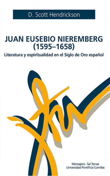 Juan Eusebio Nieremberg (1595-1658), de D. Scott | portada del libro