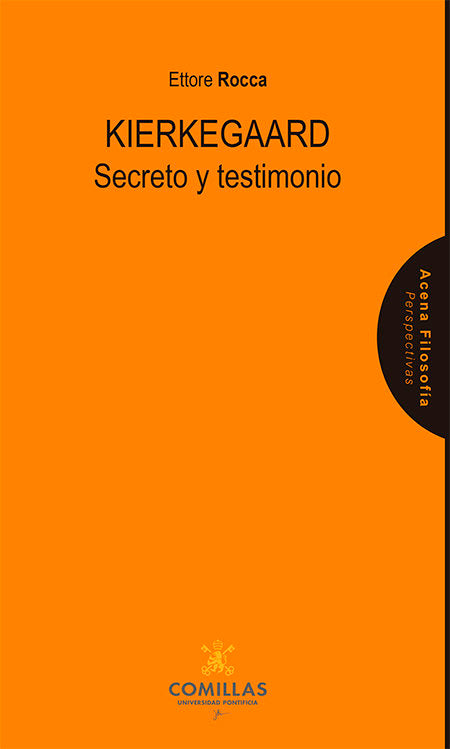 Kierkegaard, de Rocca, Ettore | portada del libro