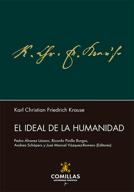 EL IDEAL DE LA HUMANIDAD, de KRAUSE, KARL CHRISTIAN FRIEDRICH | portada del libro