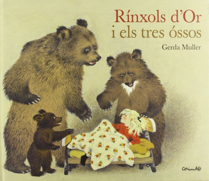 RINXOLS D'OR I ELS TRES OSSOS, de Muller, Gerda | portada del libro