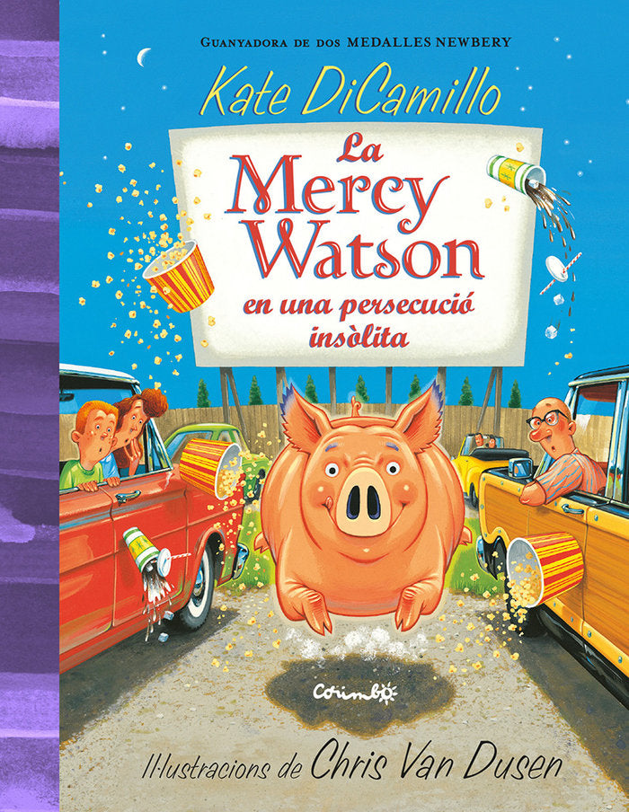 LA MERCY WATSON EN UNA PERSECUDIO INSOLITA, de DICAMILLO | portada del libro
