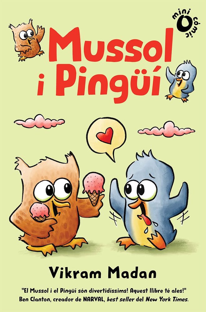 MUSSOL I PINGUI 1, de MADAM, VIKRAM | portada del libro