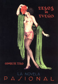 BESOS DE FUEGO., de Tiro | portada del libro