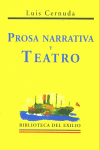 Prosa narrativa y Teatro, de Cernuda, Luis | portada del libro