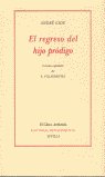 El regreso del hijo pródigo, de Gide, André | portada del libro