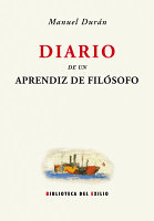 Diario de un aprendiz de filósofo, de Durán, Manuel | portada del libro