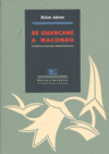 De Guancane a Macondo, de Adorno, Rolena | portada del libro