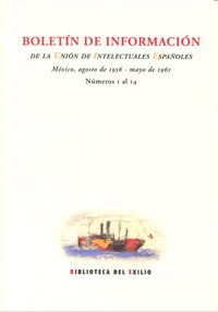 Boletín de Información de la Unión de Intelectuales Españoles, de Varios autores | portada del libro