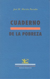 Cuaderno de la pobreza, de Martín Portales, José Manuel | portada del libro