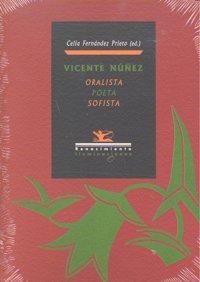 Vicente Núñez: Oralista, Poeta y Sofista, de Varios autores | portada del libro