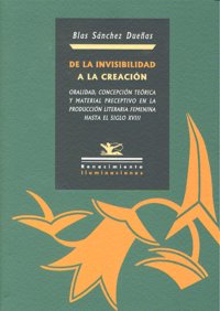 De la invisibilidad a la creación, de Sánchez Dueñas, Blas | portada del libro