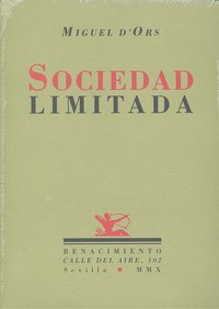 Sociedad limitada, de Ors Lois, Miguel d' | portada del libro