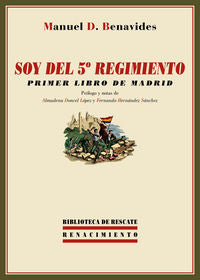 Soy del 5º Regimiento, de Domínguez Benavides, Manuel | portada del libro