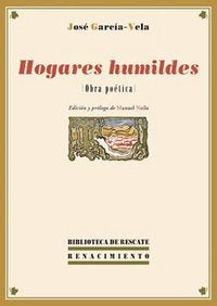 Hogares humildes, de García-Vela, José | portada del libro