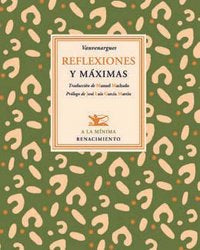 Reflexiones y máximas, de Clapiers, Luc de | portada del libro