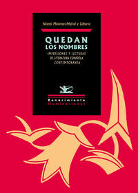 Quedan los nombres, de Montetes-Mairal y Laburta, Noemí | portada del libro