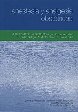 Anestesia y analgesia obstétricas, de CASTAÑO SANTA | portada del libro
