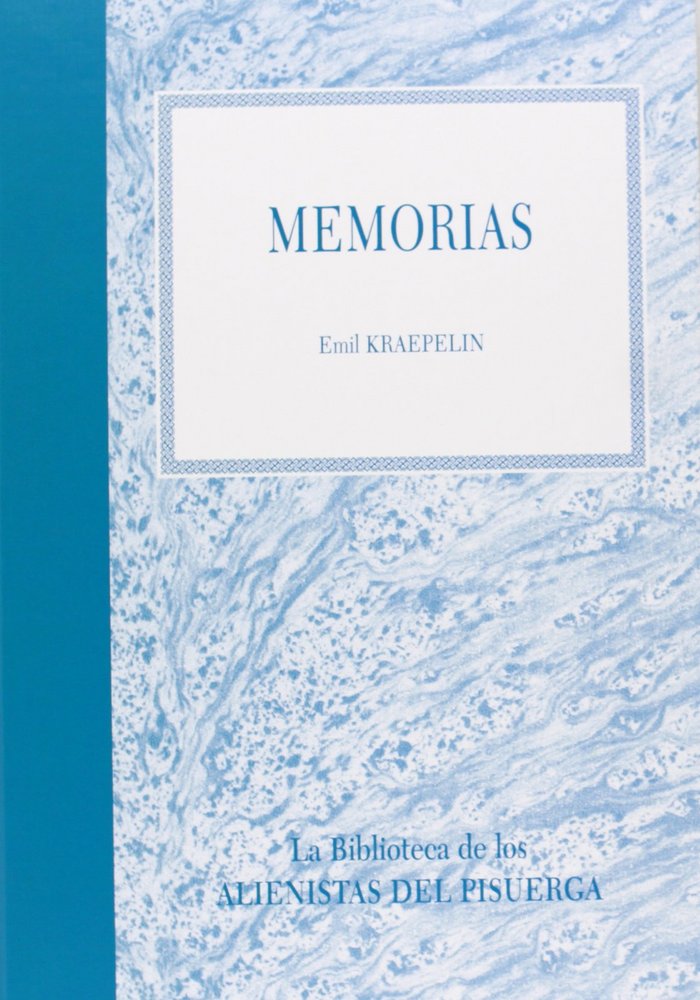 Memorias, de KRAEPELIN | portada del libro