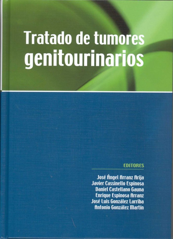 Tratado de tumores genitourinarios | portada del libro