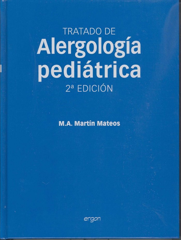 Tratado de alergolog¡a pediátrica, de MARTIN MATEOS | portada del libro