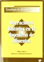 Operaciones unitarias en la ingeniería de alimentos, de Albert Ibarz | portada del libro