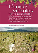 Técnicas vitícolas frente al cambio climático, de MARTINEZ DE TODA, FERNANDO | portada del libro
