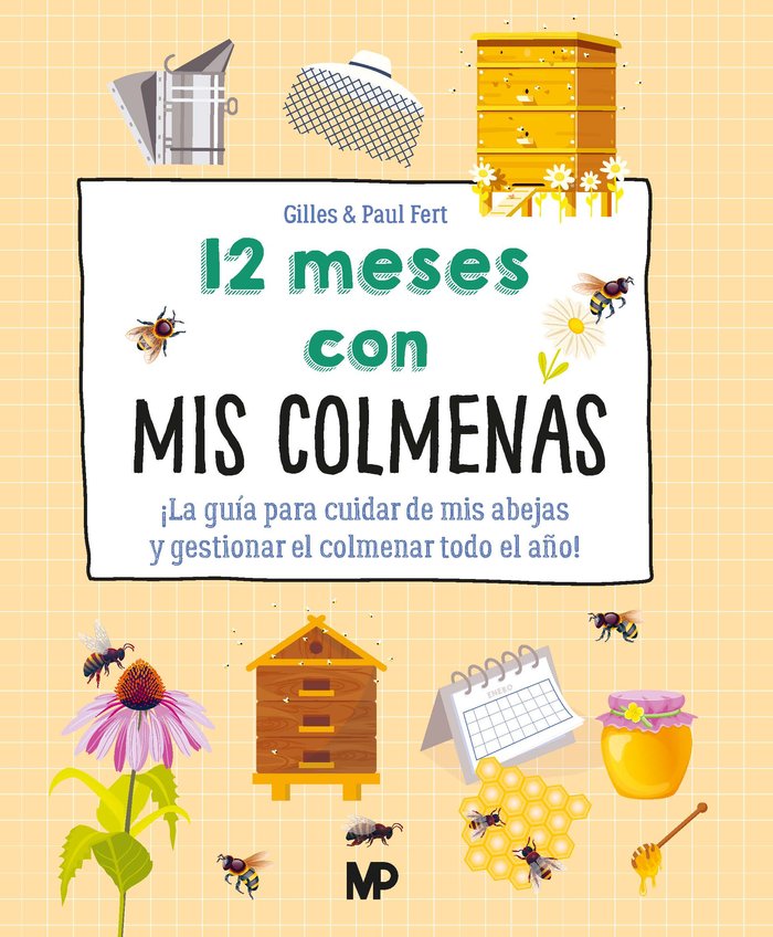 12 meses con mis colmenas, de FLEURUS EDITIONS | portada del libro