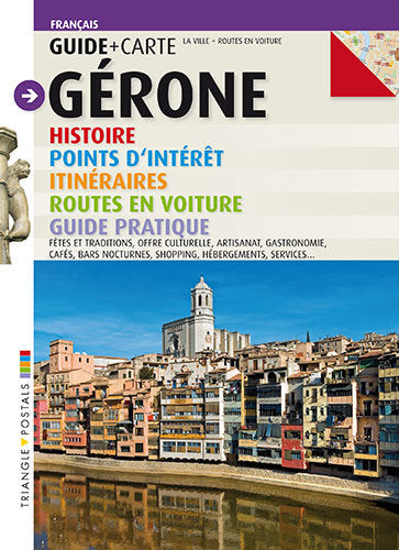 Gérone, guide + carte, de Bagué Hugas, Gerard | portada del libro