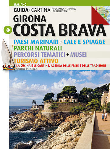 Costa Brava, guida + cartina, de Roig Casamitjana, Sebastià | portada del libro