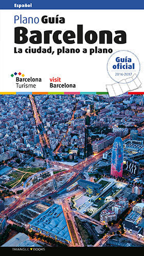 Barcelona, la ciudad, plano a plano, de Liz Rodríguez, Josep | portada del libro