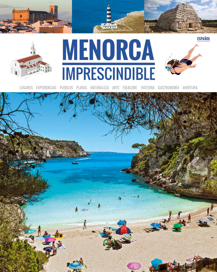 ME3 E MENORCA IMPRESCINDIBLE ESPANYOL, de FERRI VIZCAINO, MARIA JOSE | portada del libro
