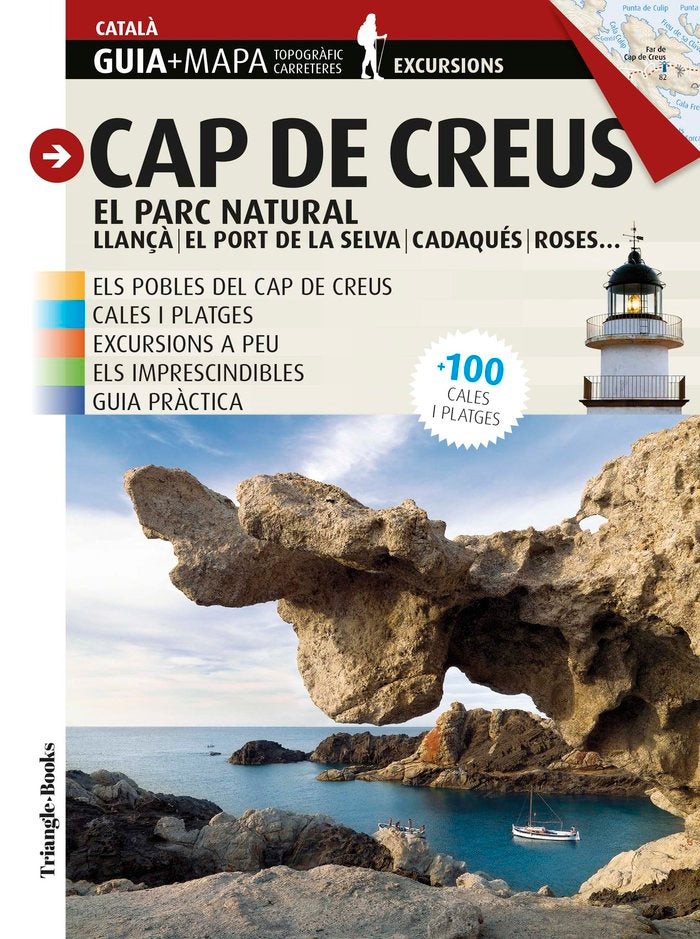 CAP DE CREUS. GUIA+MAPA (CATALA), de ROIG CASAMITJANA, SEBASTI· | portada del libro