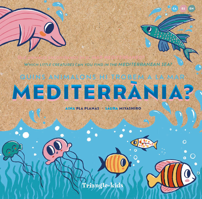 QUINS ANIMALONS HI TROBEM A LA MAR MEDITERRANIA | portada del libro