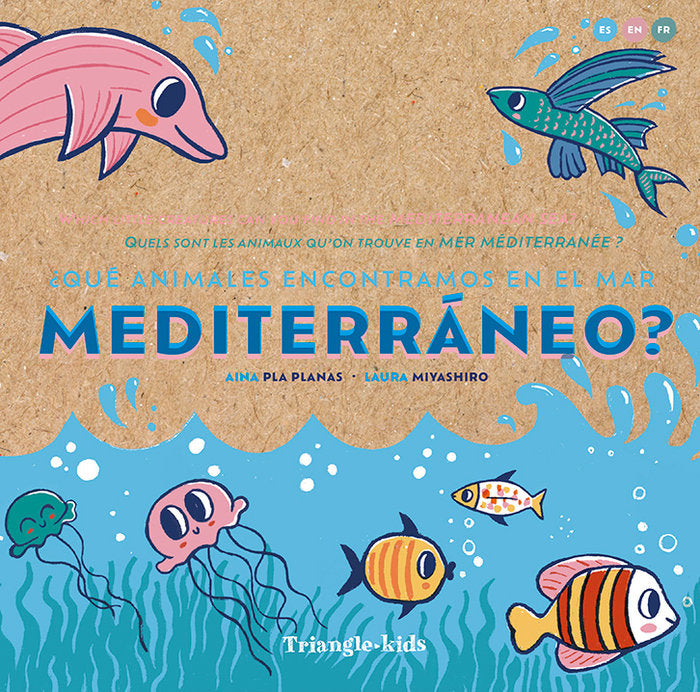 QUE ANIMALES ENCONTRAMOS EN EL MAR MEDITERRANEO | portada del libro