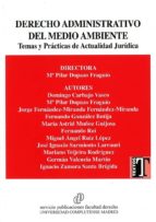 DERECHO ADMINISTRATIVO DEL MEDIO AMBIENTE, de PILAR DOPAZO FRAGUIO | portada del libro