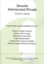 DERECHO INTERNACIONAL PRIVADO. PERSONAS Y FAMILIA, de Carmen Otero García-Castrillón | portada del libro