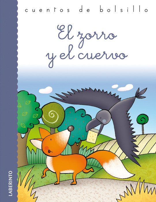 El zorro y el cuervo, de Esopo | portada del libro