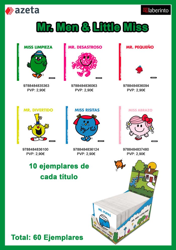 Display Mr. Men y Little Miss II, de Hargreaves, Roger | portada del libro