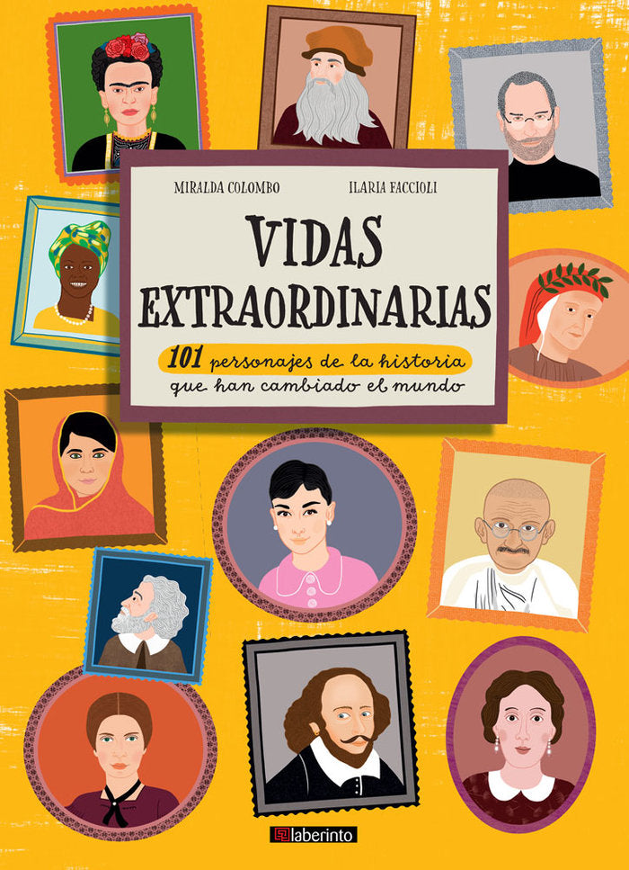 Vidas extraordinarias, de Colombo, Miralda | portada del libro