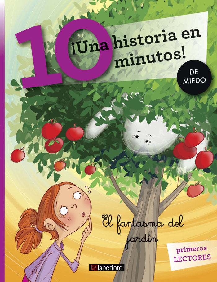 ¡Una historia en 10 minutos! El fantasma del jardín, de Campello, Giuditta | portada del libro