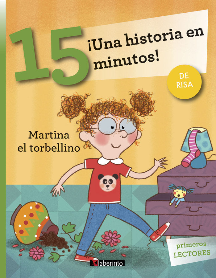 ¡Una historia en 15 minutos! Martina el torbellino, de Bordiglioni, Stefano | portada del libro