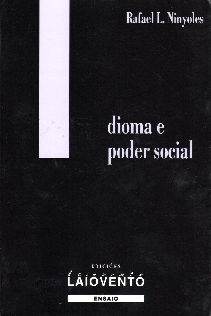 Idioma e poder social, de Ninyoles Monllor, Rafael Lluís | portada del libro